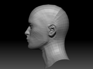 base mesh man 3D Model