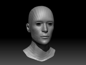 base mesh man 3D Model