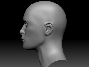 base mesh man 3D Model