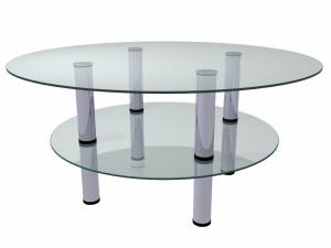 table glass Modèle 3D
