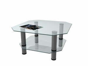 table glass Modèle 3D