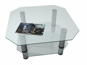 table glass Model 3D