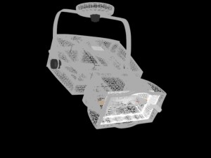 spotlight euro 600 Modello 3D