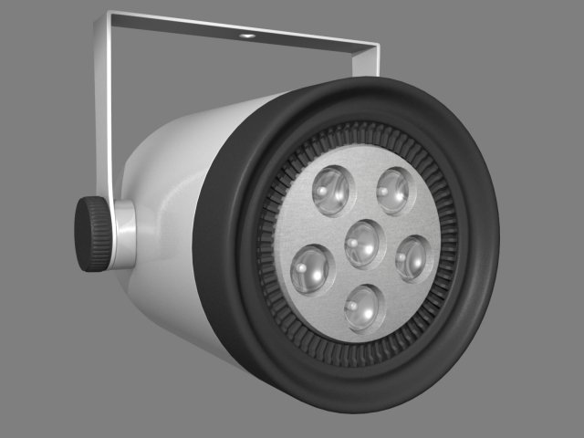 spotlight led Modèle 3D .c4d .max .obj .3ds .fbx .stl .blend 