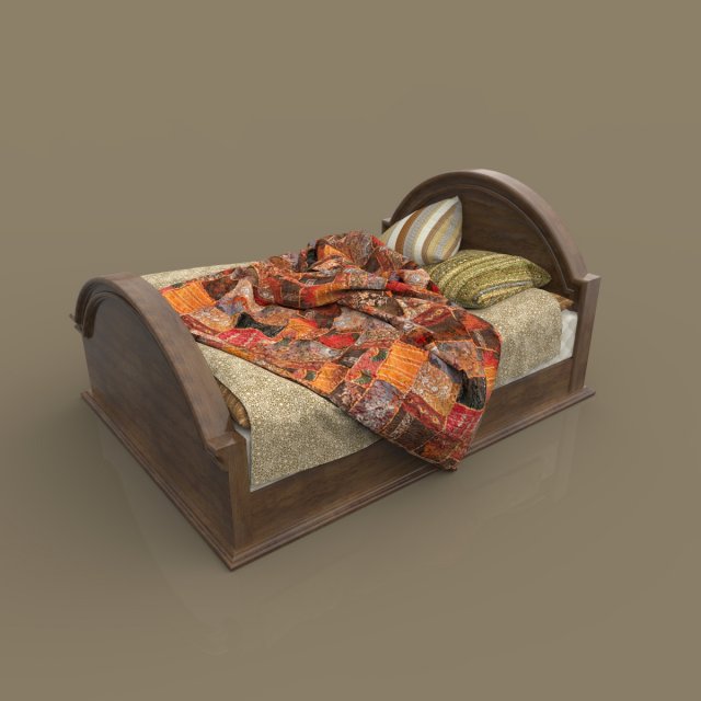 bed Modèle 3D .c4d .max .obj .3ds .fbx .stl .blend 