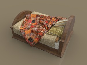 bed Modèle 3D