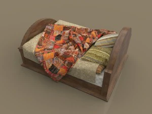 bed 3D Model