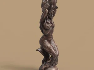Meerjungfrau 3D Modell