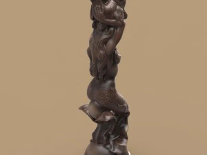 deniz kızı 3D Model