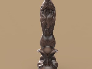 mermaid 3Dモデル