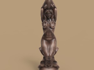 mermaid 3Dモデル
