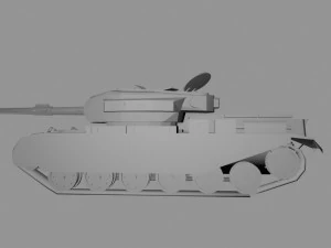 tanques de guerra 3D Model