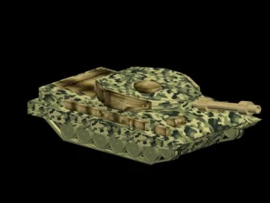 tanques de guerra 3D Model