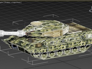 tanques de guerra 3D 모델