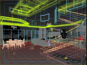 living room la marsa 3D मॉडल