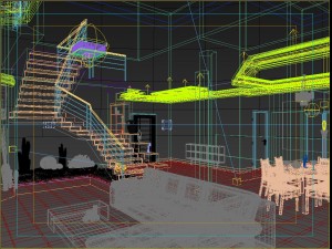 living room la marsa 3D मॉडल