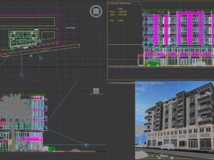 office building Modelo 3D