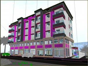 office building Modelo 3D