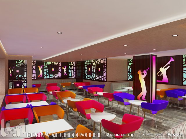 tearoom Model 3D .c4d .max .obj .3ds .fbx .stl .blend 