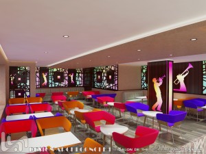 tearoom Modelo 3D