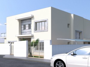 modern house Modelo 3D