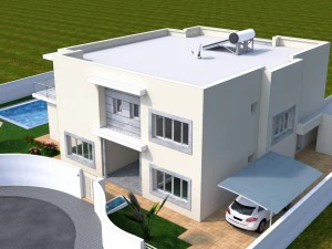modern house 3D Model