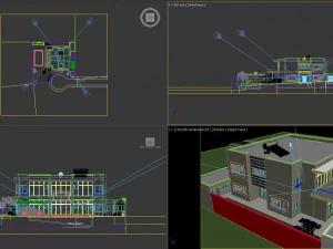 modern house 3D Model