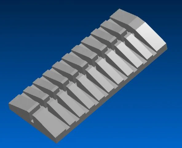 Herramienta de calibración de filamentos de impresora 3D. Modelo de impresión 3D .c4d .max .obj .3ds .fbx .stl .blend
