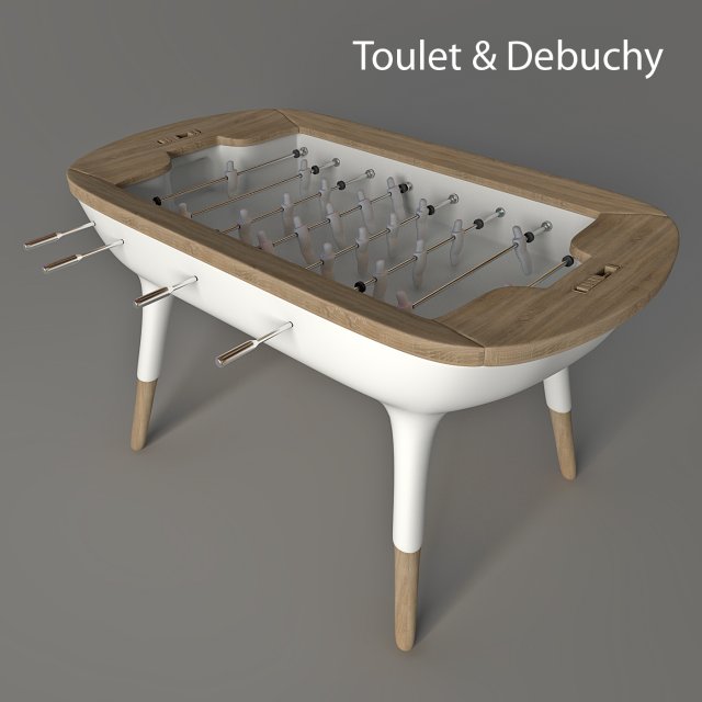 fútbol americano Modelo 3D .c4d .max .obj .3ds .fbx .stl .blend