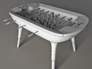 f&uacute;tbol americano Modelo 3D