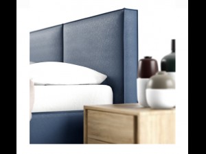 zegen bedside table a bed decor 3D मॉडल