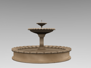 fountain 3D Model