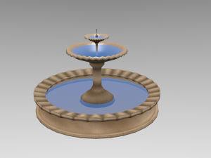 fountain 3D Model
