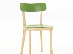 vitra basel chair set 3D Model