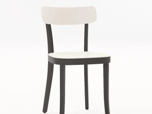 vitra basel chair set 3D Model