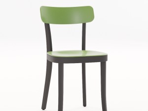 vitra basel chair set Modelo 3D