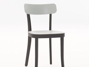 vitra basel chair set Modelo 3D