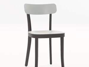 vitra basel chair set 3D Model
