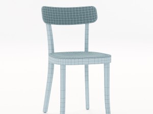vitra basel chair set Modelo 3D