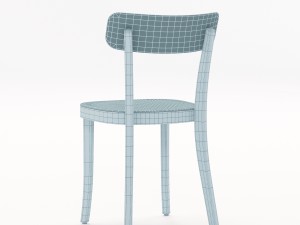 vitra basel chair set Modelo 3D