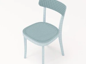vitra basel chair set 3D Model