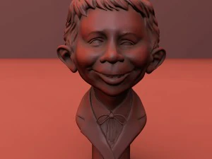alfred e neuman 3D Print Model