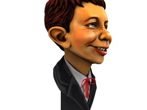alfred e neuman 3D Print Model
