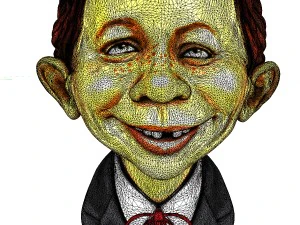 alfred e neuman 3D Print Model