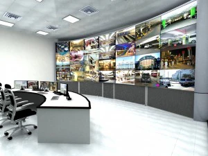 sala di controllo 3d Modello 3D