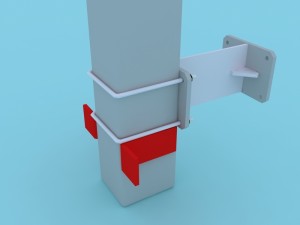 3d led support 3D Model