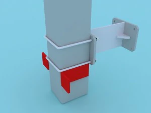 3D-LED-Unterst&uuml;tzung 3D Modell