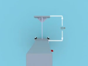 3D-LED-Unterst&uuml;tzung 3D Modell