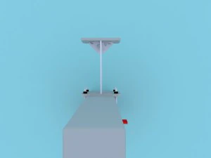 3D-LED-Unterst&uuml;tzung 3D Modell