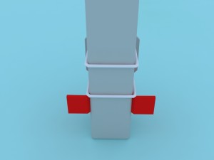 3d led support 3D Model